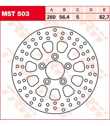 REAR BRAKE DISC SPORTSTER
