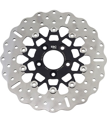 BRAKE ROTOR FLT RSD WAVE BLK