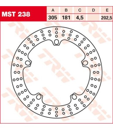 ROTOR TRW MST238