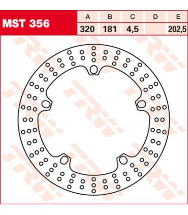 ROTOR TRW MST356