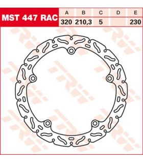 BRAKE ROTOR FIX RAC L/R