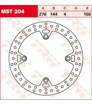 ROTOR TRW MST204