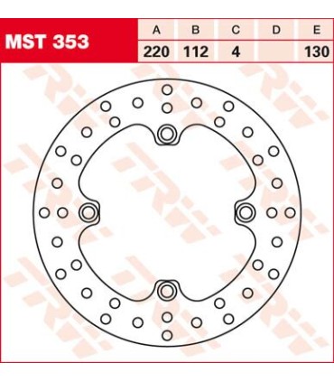 ROTOR TRW MST353
