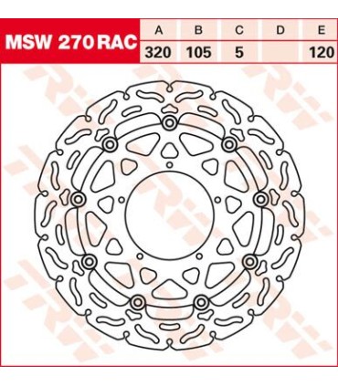 ROTOR TRW MSW270RAC