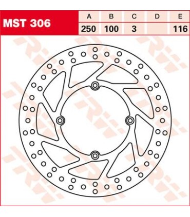 ROTOR TRW MST306