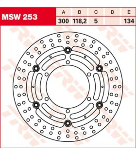 BRAKE DISC FL MSW253
