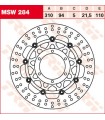 BRAKE DISC FL MSW284
