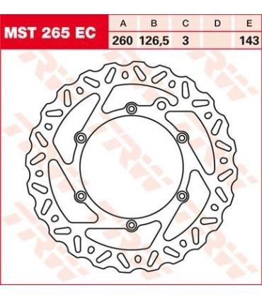 BRAKE ROTOR FIX WAVE L/R