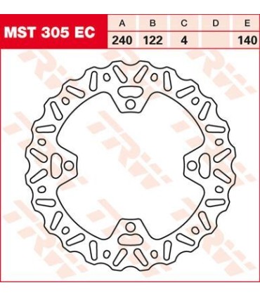 BRAKE ROTOR FIX WAVE L/R