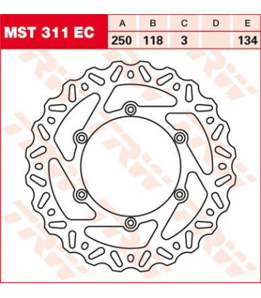 BRAKE ROTOR FIX WAVE L/R