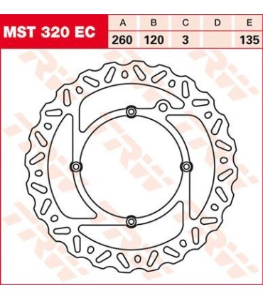 BRAKE ROTOR FIX WAVE L/R