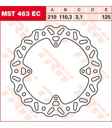 BRAKE ROTOR FIX WAVE L/R