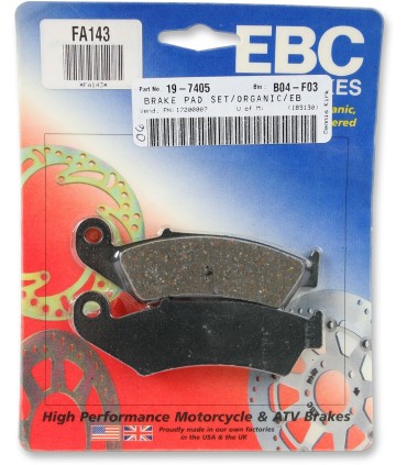 BRAKE PAD FA SER ORGANIC