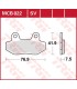 BRAKE PAD TRW MCB822