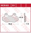 BRAKE PAD TRW MCB822