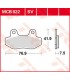 BRAKE PAD TRW MCB822