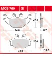 BRAKE PAD TRW MCB760