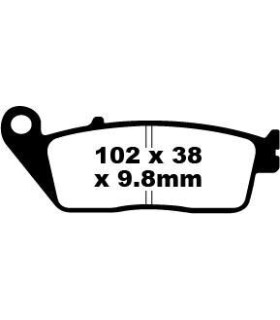 BRAKE PAD SFA ORG SCOOTER