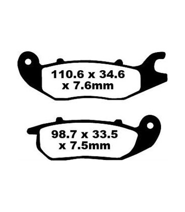BRAKE PAD SFA ORG SCOOTER