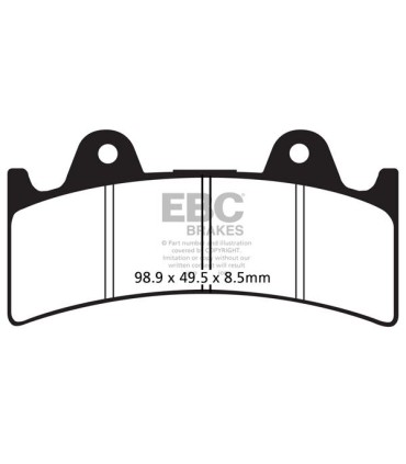 BRAKE PAD FA SER ORGANIC