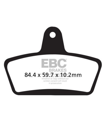 BRAKE PAD FA SER ORGANIC