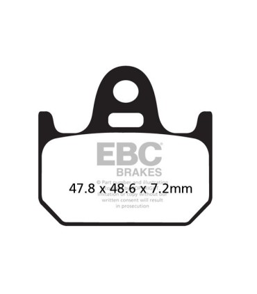 BRAKE PAD FA SER ORGANIC