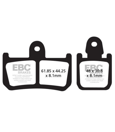 BRAKE PAD FA SER ORGANIC