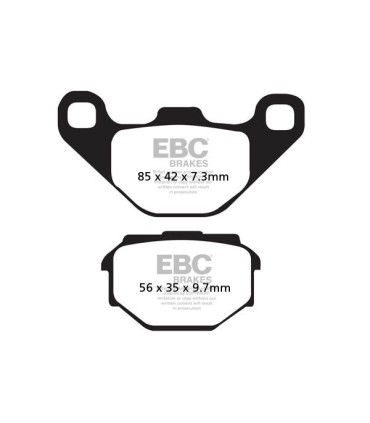 BRAKE PAD SFA ORG SCOOTER