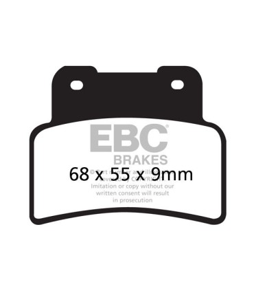 BRAKE PAD SFA ORG SCOOTER