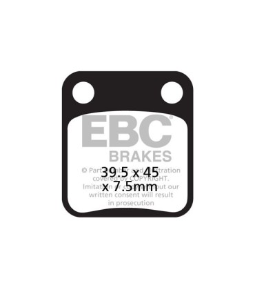 BRAKE PAD CARBON SCOOTER