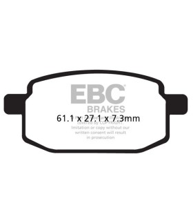 BRAKE PAD CARBON SCOOTER