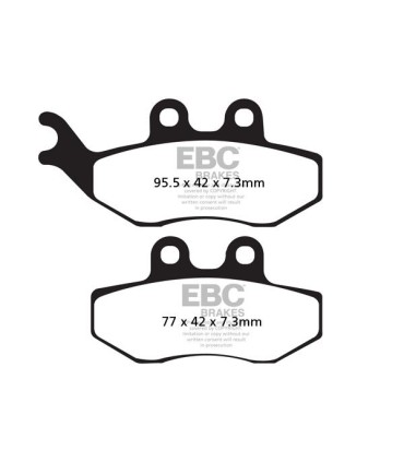BRAKE PAD CARBON SCOOTER
