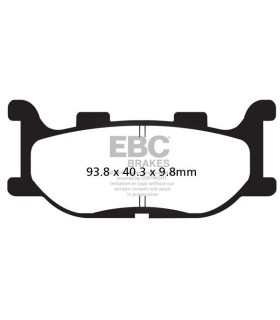 BRAKE PAD CARBON SCOOTER