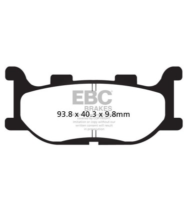 BRAKE PAD CARBON SCOOTER