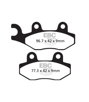 BRAKE PAD CARBON SCOOTER