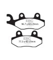 BRAKE PAD CARBON SCOOTER