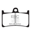 PLAQUETTES DE FREIN CARBONE SCOOTER