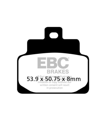 BRAKE PAD CARBON SCOOTER