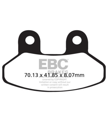 BRAKE PAD CARBON SCOOTER