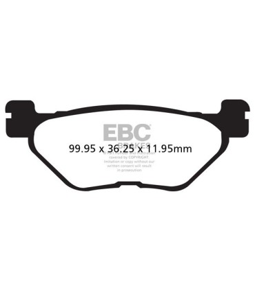 BRAKE PAD CARBON SCOOTER