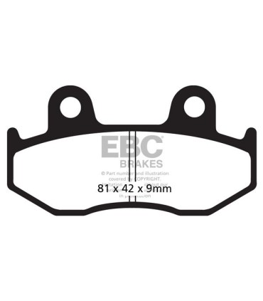 BRAKE PAD CARBON SCOOTER