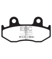 PLAQUETTES DE FREIN CARBONE SCOOTER
