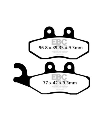 BRAKE PAD CARBON SCOOTER