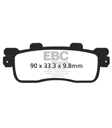 BRAKE PAD CARBON SCOOTER