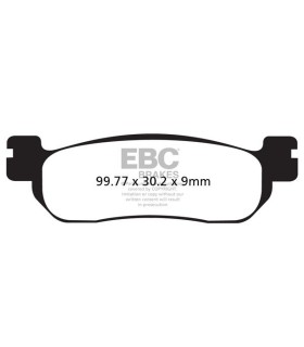 BRAKE PAD CARBON TT DIRT
