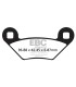 BRAKE PAD CARBON TT DIRT