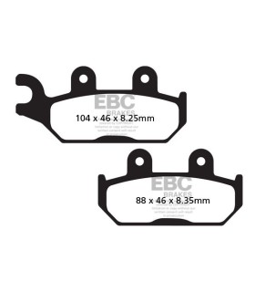 BRAKE PAD CARBON TT DIRT