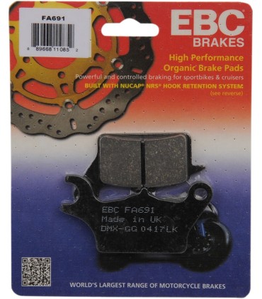 BRAKE PAD FA SER ORGANIC