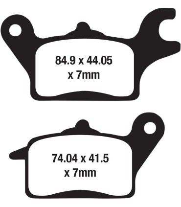 BRAKE PAD FA SER ORGANIC