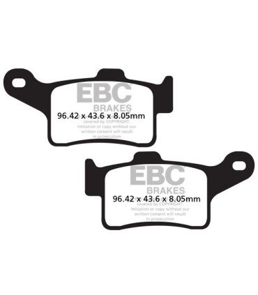 BRAKE PAD FA SER ORGANIC